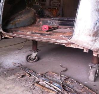 rust repair sheet metal work body restoration